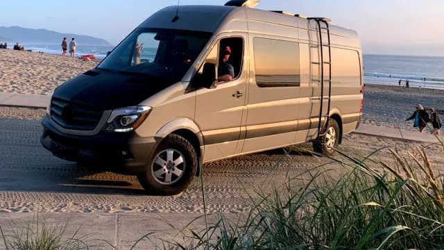 Clark the Adventure Sprinter, a camper-van for rent near Seattle